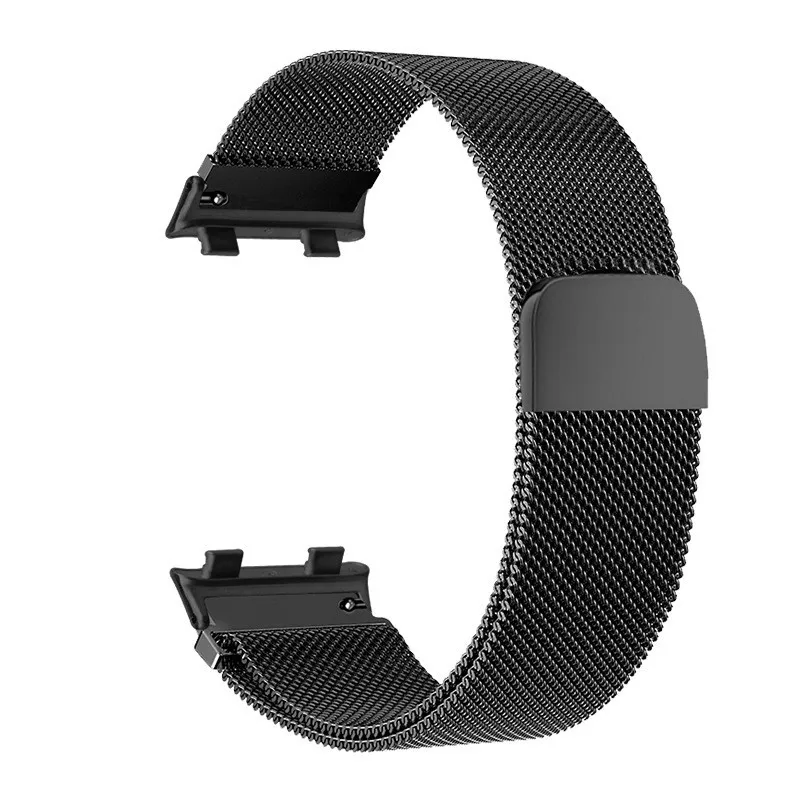 

Watch customized logo Dropshipping server smart band instructions milan strap apply for oppo watch smart ring BLE, Silver/black/rose gold/rich gold