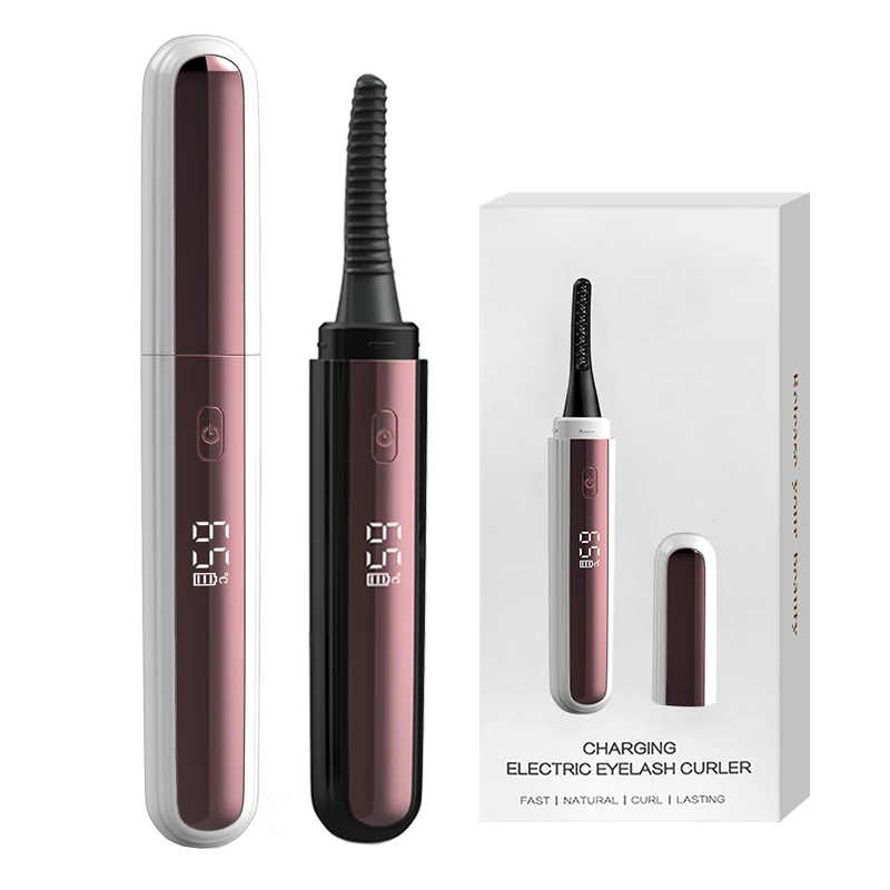 

2022 USB Rechargeable beauty device makeup eyelash Lift Lash curler wholesale tool hot electric heated eyelash curler