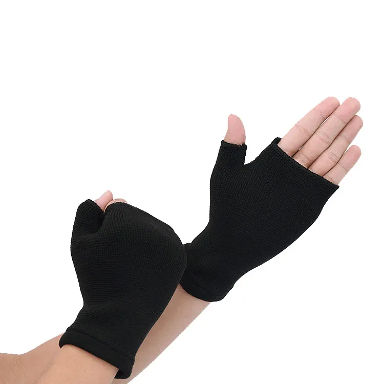 

Ultrathin Ventilate Wrist Guard Arthritis Brace support Palm Hand brace, Black, skin color