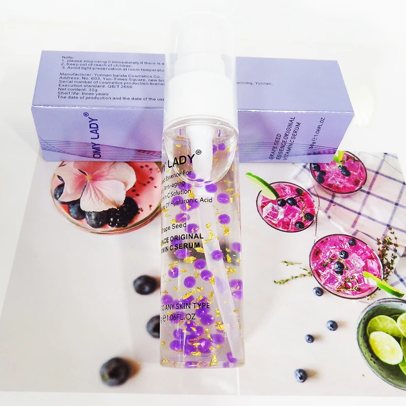 

best price 2020 omy lady new arrival vitamin c enriched skin repairing serum with gold leaf