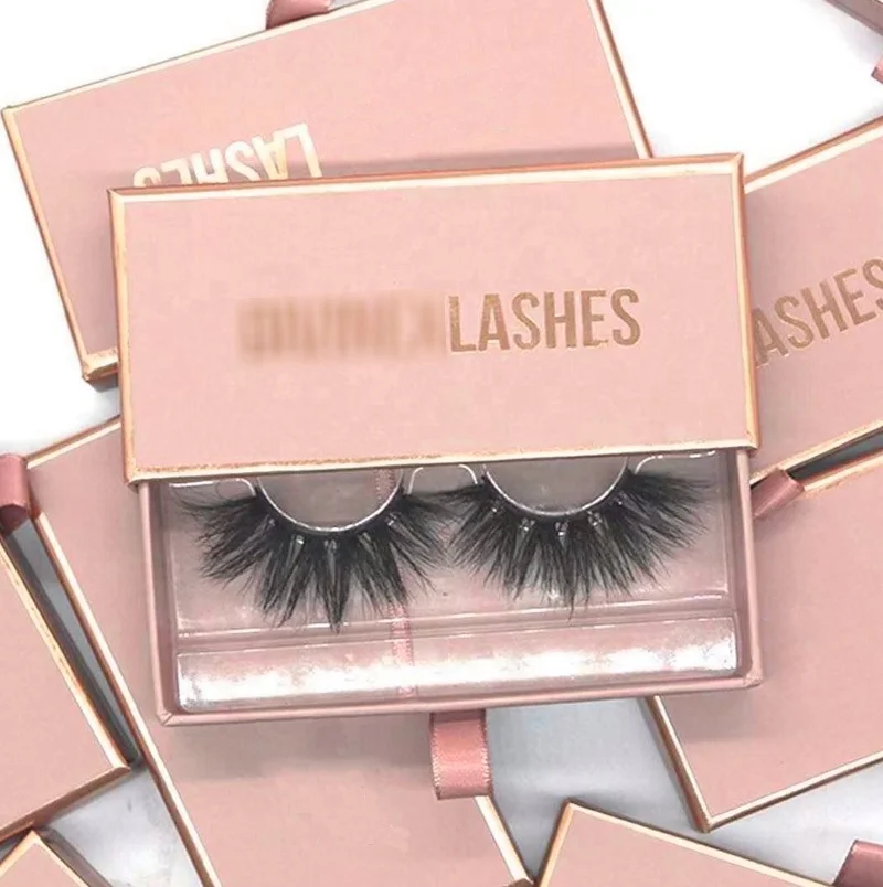 

fluffy 25mm 30mm full strip 3d real 30 mink lashes custom eyelash packaging box bulk lashes3d wholesale vendor mink eyelash