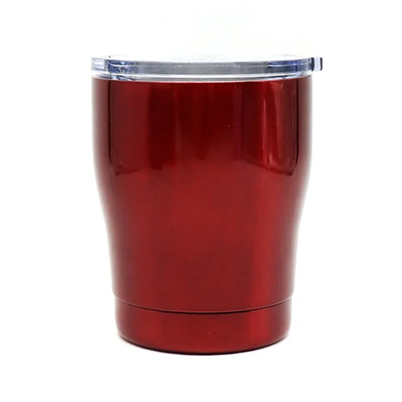 

Hot Sale 10oz Custom logo stainless steel insulated flask kids mug coffee cup