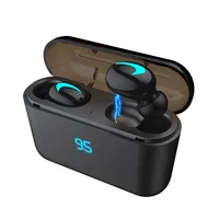 

Q32S Tws Bluetooth 5.0 Earphone Wireless Headphones with 3500 mAh Charging Power Bank Box Stereo Mini In Ear 8D Wireless Earbuds