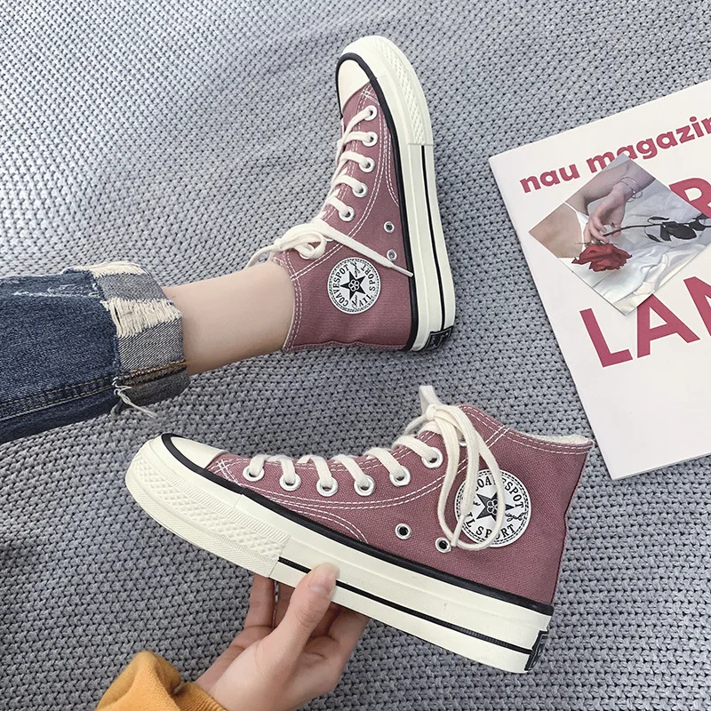 

New product Vulcanize shoes used canvas shoes