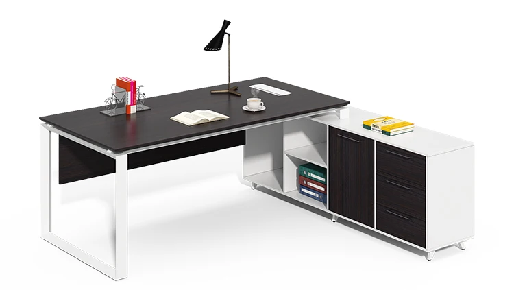 Latest Design Furniture Freestanding Office With Returned Desk - Buy