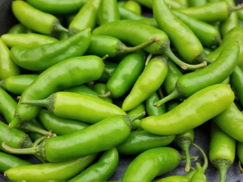 Small Green Chilli Peppers: Types, Heat & Culinary Uses