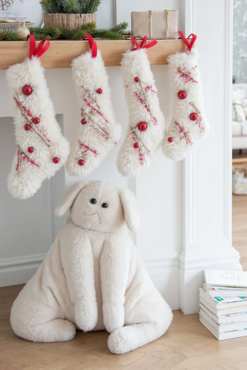Plush Reindeer Pillows for Bed or Sofa