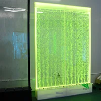 

Indoor Decor Customized Partition Wall Acrylic Water Bubble Panels LED Background Wall