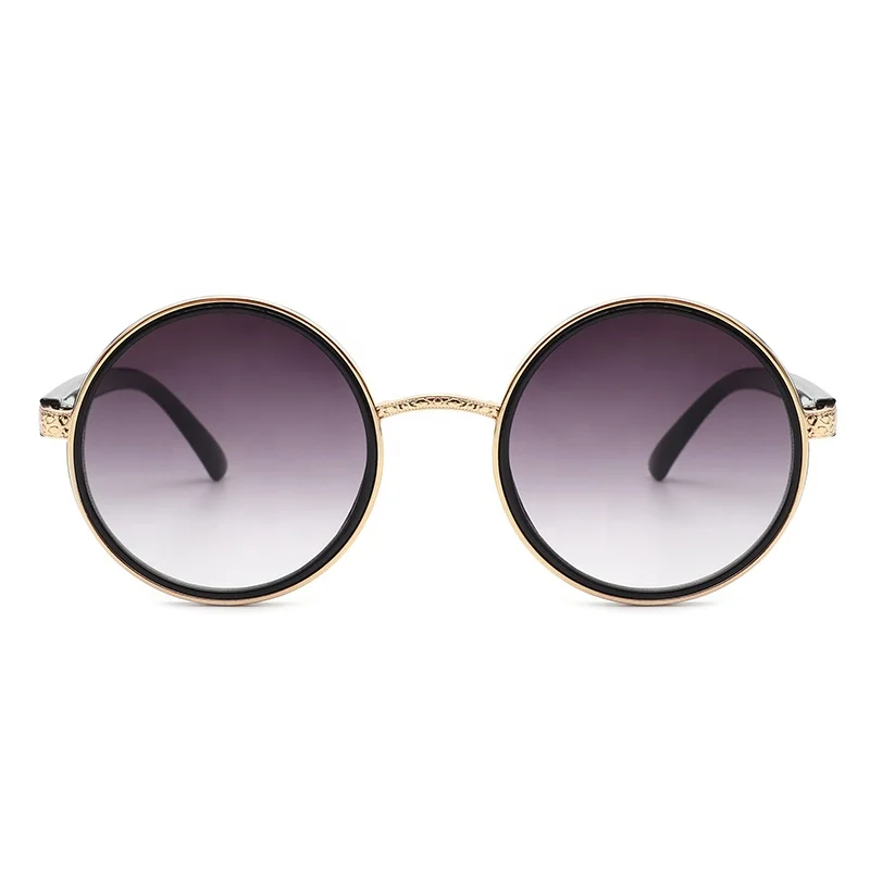 

U.S. Warehouse Shipping Spot Wholesale Fashion Design Circle Square Shade Women Men Uv400 Metal Sunglasses