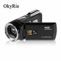 

OkyRie HD 1080P 12MP 2.7 TFT LCD Screen 8X Digital Zoom 270 Degrees Rotation Professional Camera Camcorder Digital Video Camera