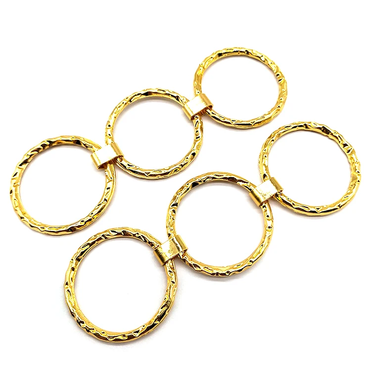 

New Fashion Gold-plated Metal Three-ring Connector Buckle For Bikini Decoration,Metal Buckle For Bikini,Bikini Buckle