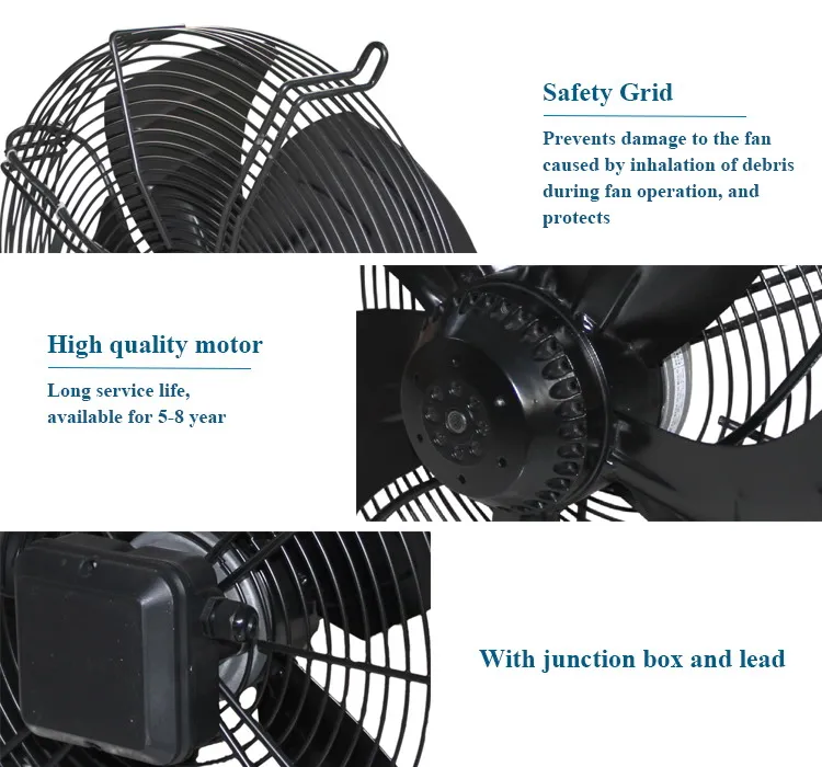 Multi Wing Axial Fan For Cooling System With Ip54 - Buy Waterproof 
