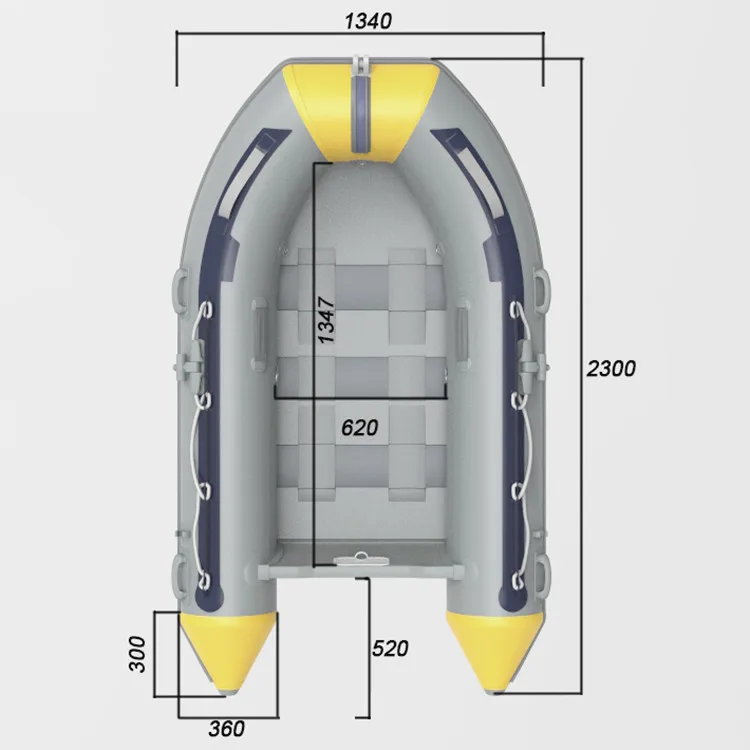 

china wholesale cheap new design pvc folding inflatable fishing boats