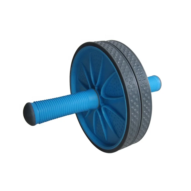

Fitness Exercise Wheel Body Building Training AB Abdominal Wheel, Blue or customized