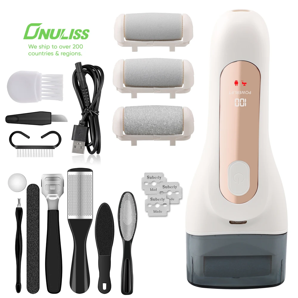 

10 in 1 Electric Callus Remover for Feet Foot Callus Remover Deadskin Remover Foot File Care Tools