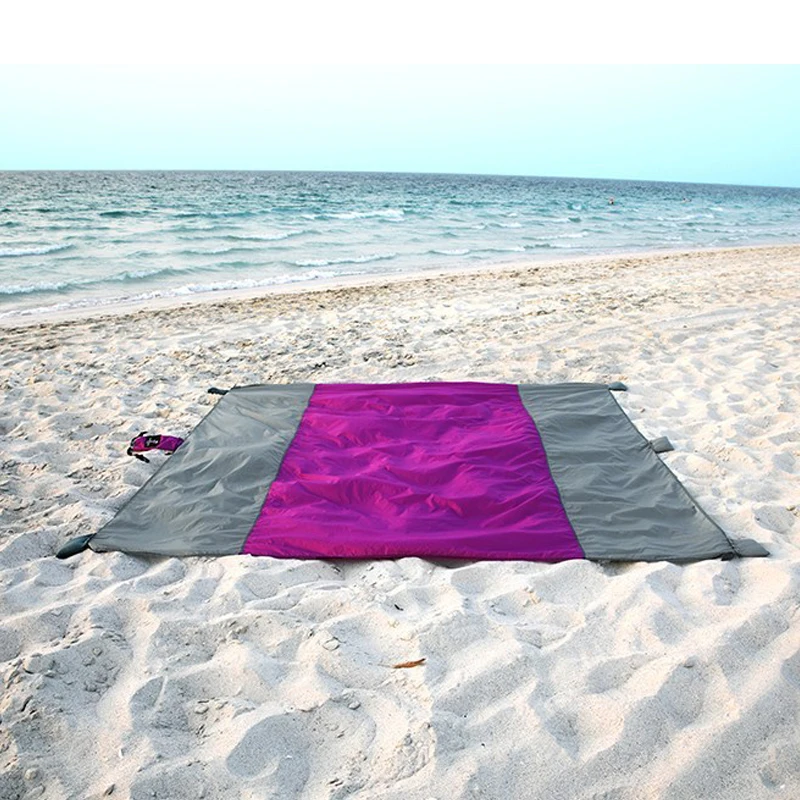 Outdoor Camping Sand Proof Ripstop Parachute Nylon Picnic Mat