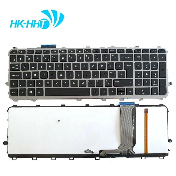 

HK-HHT For HP ENVY 15-J 17-J 15-J000 15-J001SR 15-J001ER laptop KEYBOARD UK BACKLIT