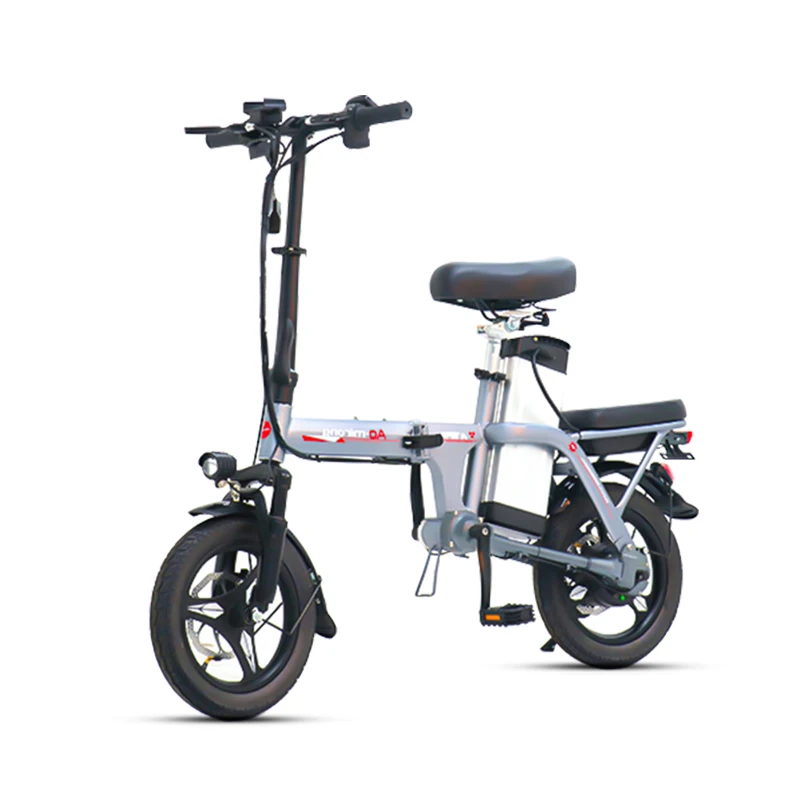 

China factory manufactures foldable scooter pedal-assisted mountain bike detachable rechargeable chainless electric bicycle