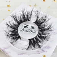 

Wholesale Private Label 3D Mink Eyelashes Dramatic 5D 25mm Eyelash 3D Mink Lashes Vendors With Custom Eyelash Packaging Box