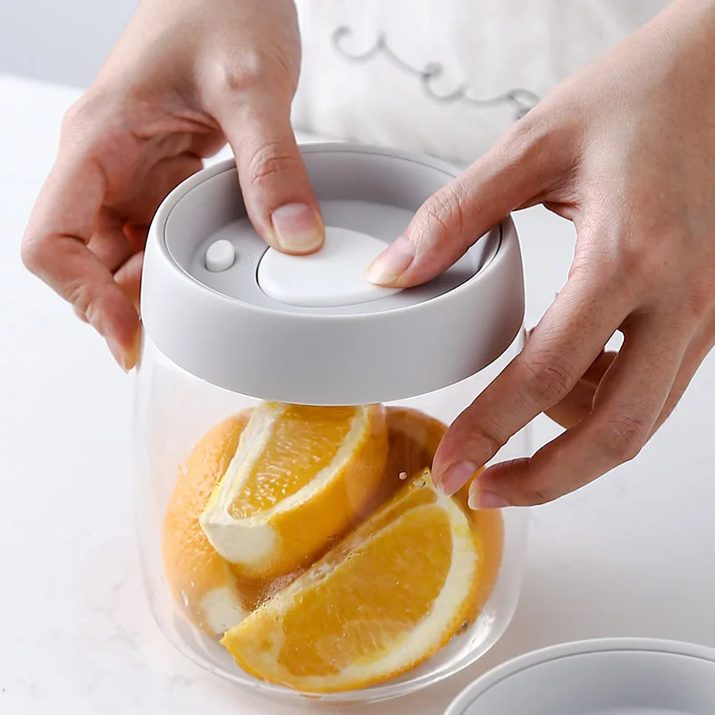 Heatresistant Vacuum Storage Stash Jar Vacuum Canisters Sets With