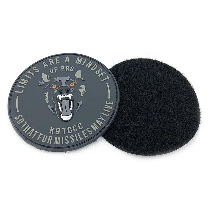 

OEM Customized PVC Patches 2d 3d Rubber Embossed Logo Hat Label Patch Custom Flag PVC Patch Hook and Loop for Clothes