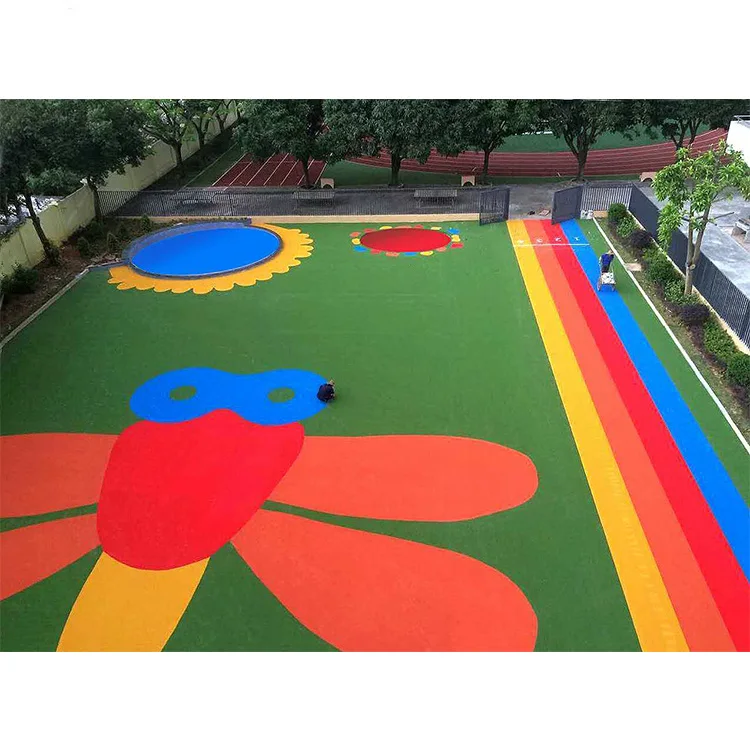 

Kindergarten preschool playground multipurpose football artificial grass