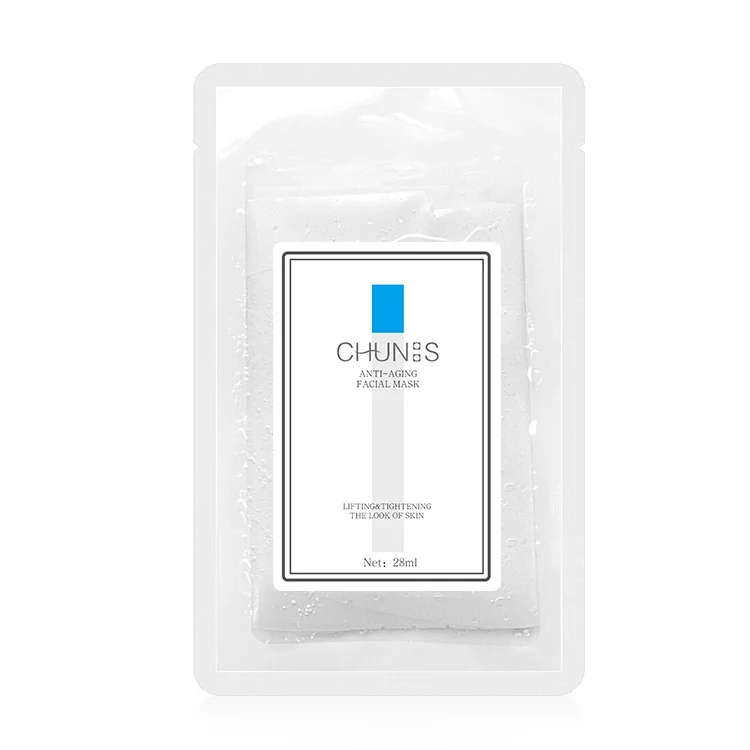 

Private Label OEM Korea High Quality Facial Hydrating Lifting Whitening Face Mask Sheet, White