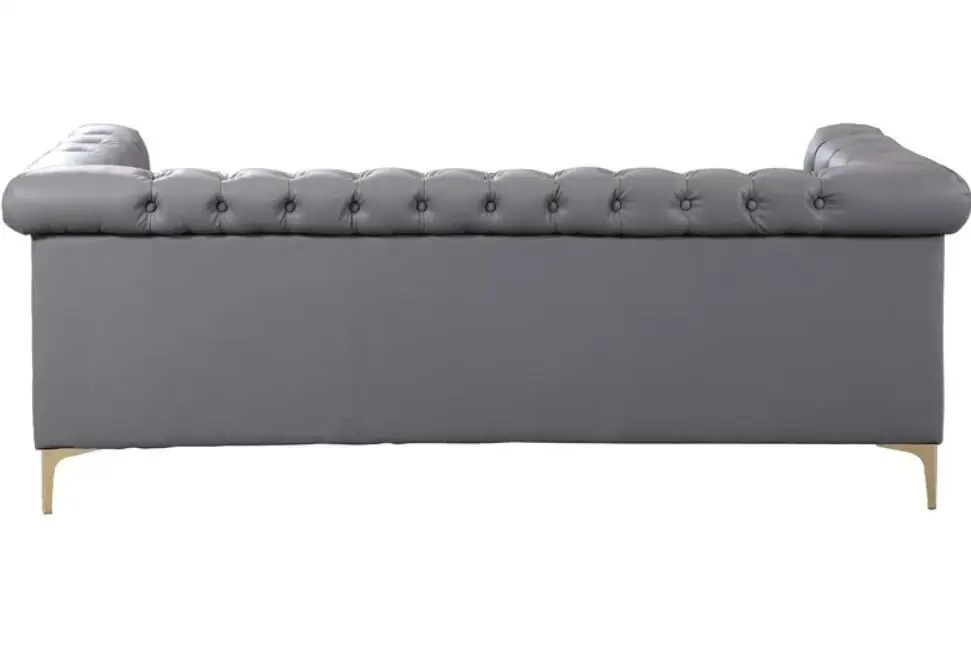 
Hot Sell Living Room PU Leather Chesterfield Sofa 