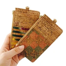 Горячие заводская цена Вудс натуральная кожа кошелек деревянный бумажник