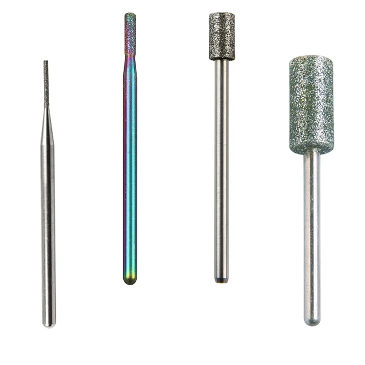 

Hot Selling Manicure Burr Milling Cutter Polish Tool Custom Sets Cuticle Diamond Nail Drill Bit