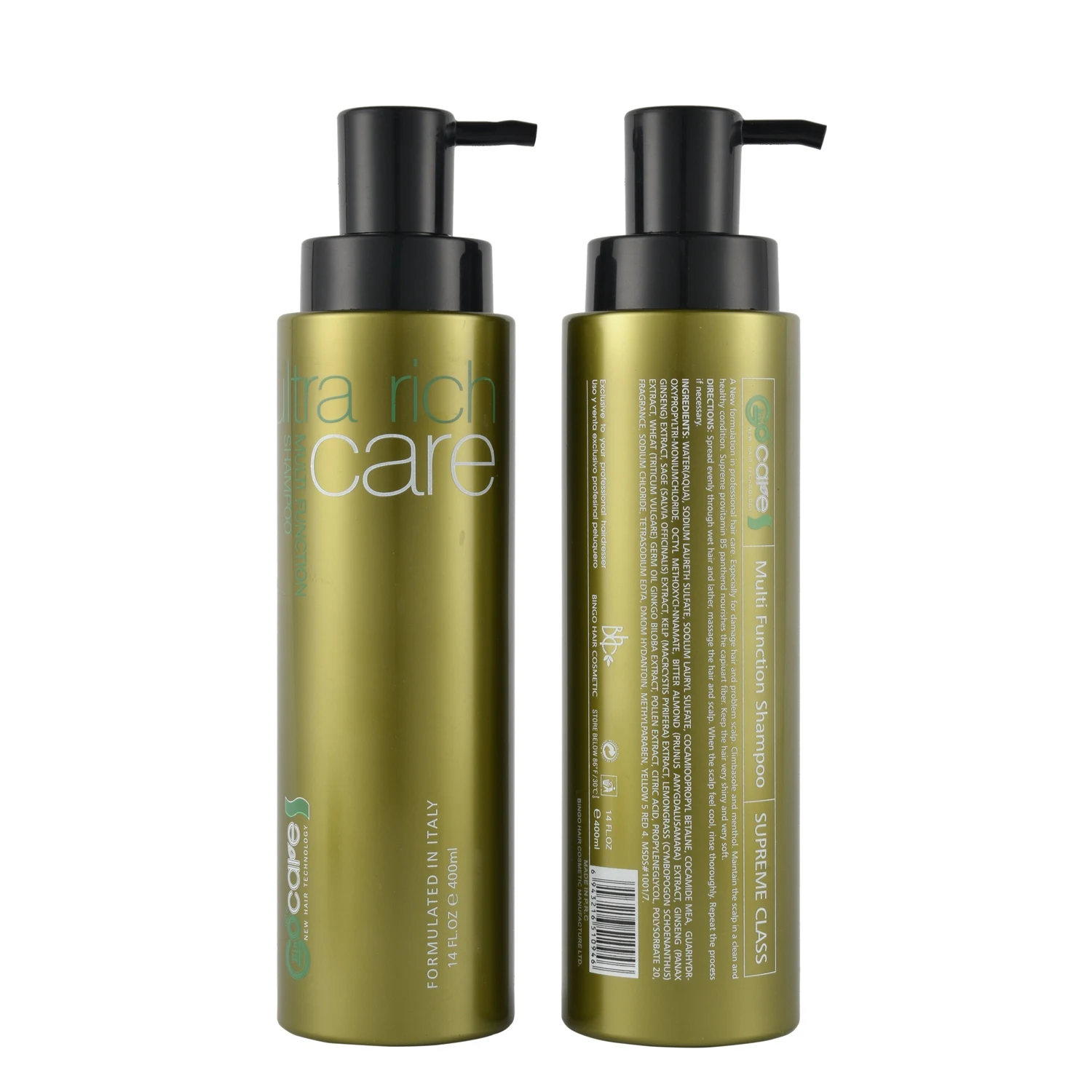 

Gocare Private Label Best Multi Function Shampoo With Jjojo Oil For All Hair Types