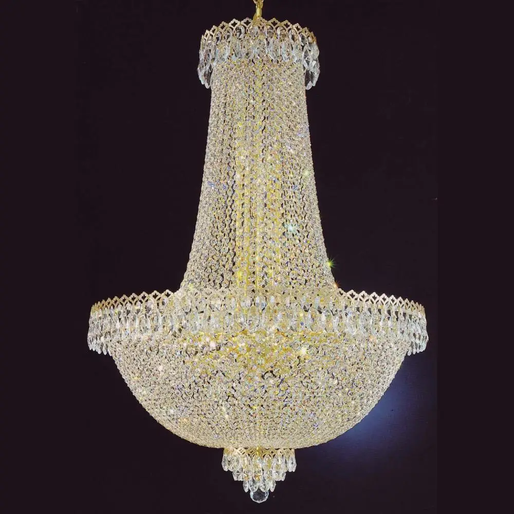 

Modern Lights Large Lighting Crystal Chandelier For Church Decoration