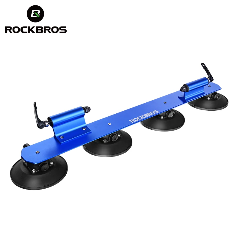 

ROCKBROS Hot Sale Suction Cup Roof-Top Rear Bike Rack Car Roof Bicycle Rack soporte de carro para bicicleta, Blue