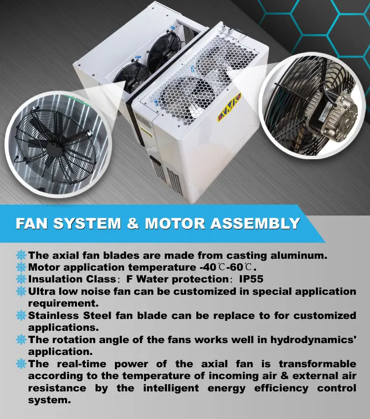Monoblock Refrigeration Condensing Evaporator, Wall, R404A - detail 10