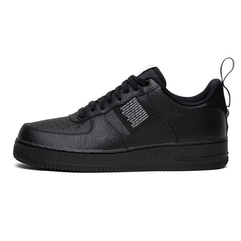 

High Quality Thick Sole Force 1 black Sport Shoes Low Top Trainers brand Sneakers Retro