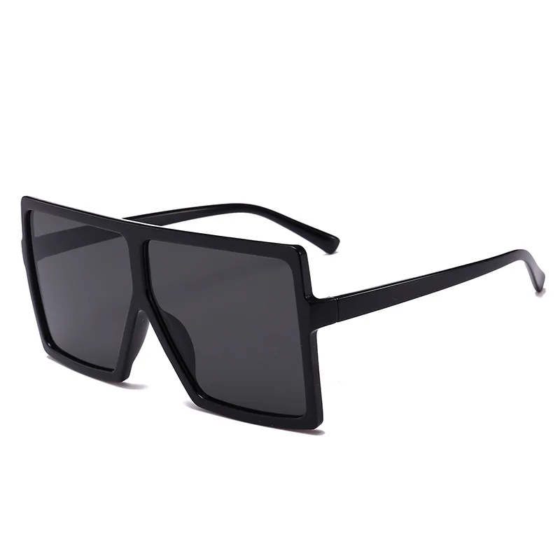 
JHeyewear plastic big frame oversized hot selling colorful custom fashion trendy women men sun glasses shades sunglasses 2020 