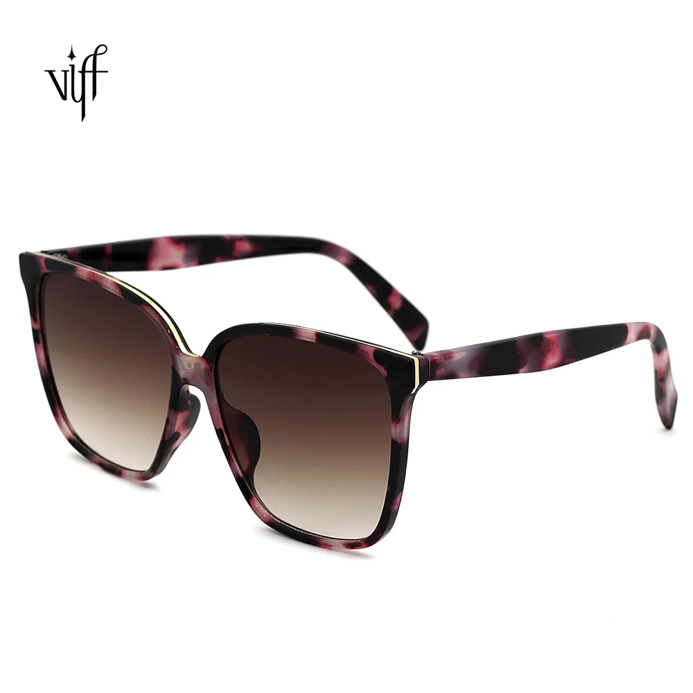 

VIFF Unisex Fashion Black Luxury Sunglasses HP20033 Oversized Designer Women Man Sunglasses