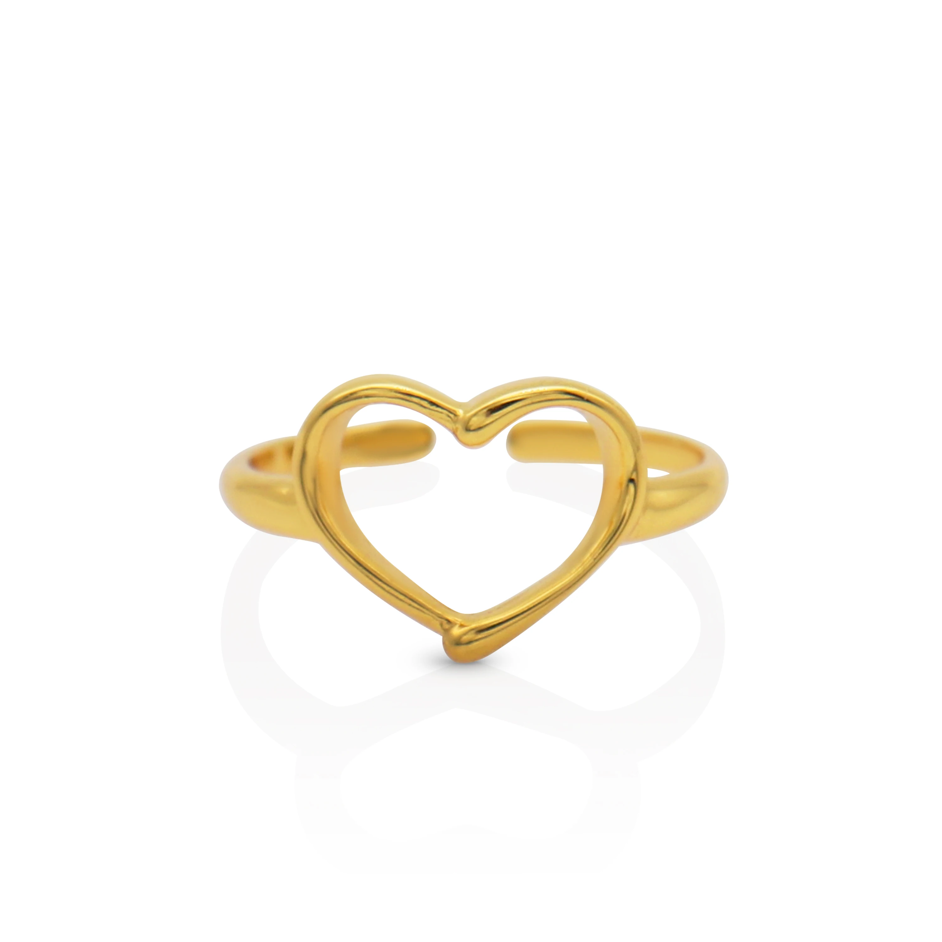 

Chris April In stock 925 sterling silver 18k gold plated simple design Ball signet rings