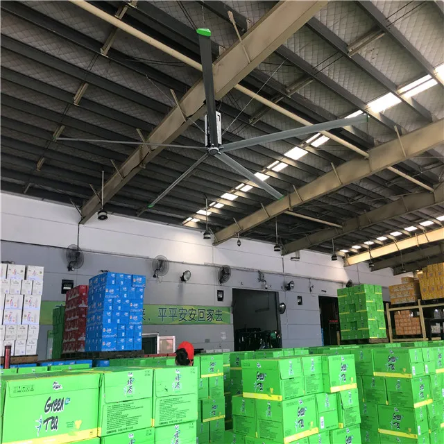 
1.5KW Industrial Energy Saving Large cheap Ceiling hvls Fans for Factory 