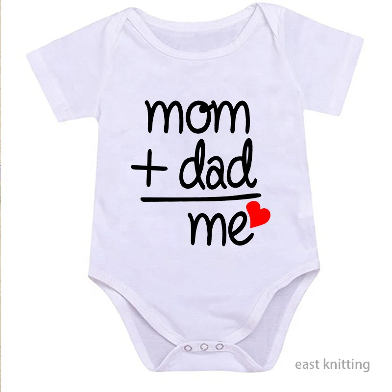 

New summer dress baby jumpsuit short-sleeved letter print climbing clothing newborn triangle clothes, Picture