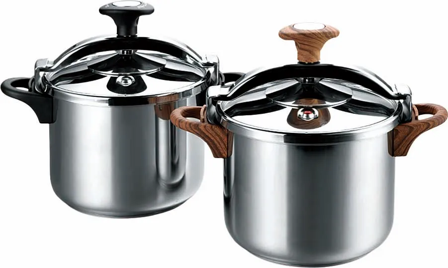 Explosionproof French Stainless Steel Pressure Cooker Big Capacity Rice Quick Cookers Can Use