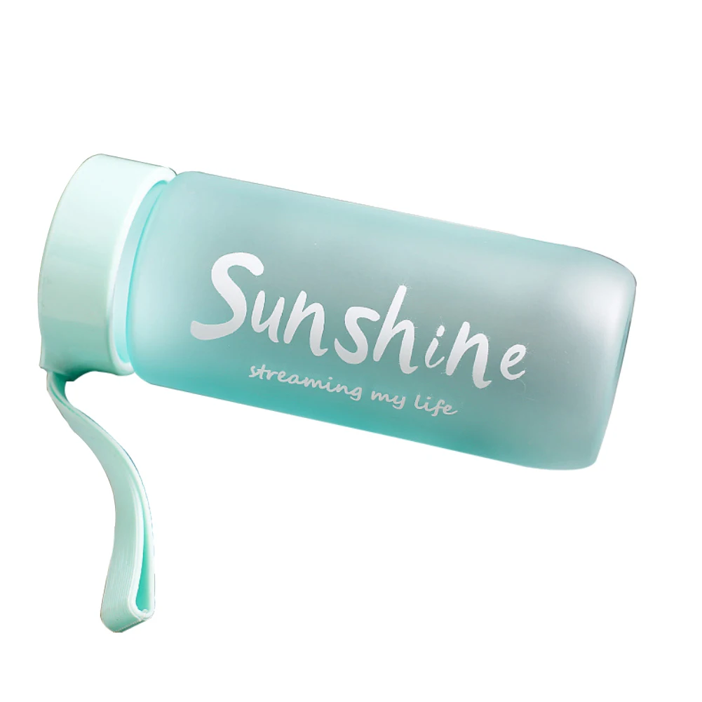 

Hot selling frosted water bottle foldable foam roller, Customized color