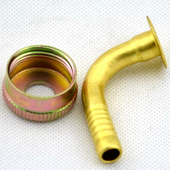 
90 degree gooseneck Washing machine hose coupling 
