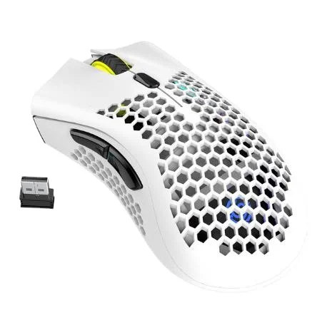 

Rechargeable 2.4GHz wireless mouse 1600DPI adjustable USB rechargeable cellular RGB optical mouse