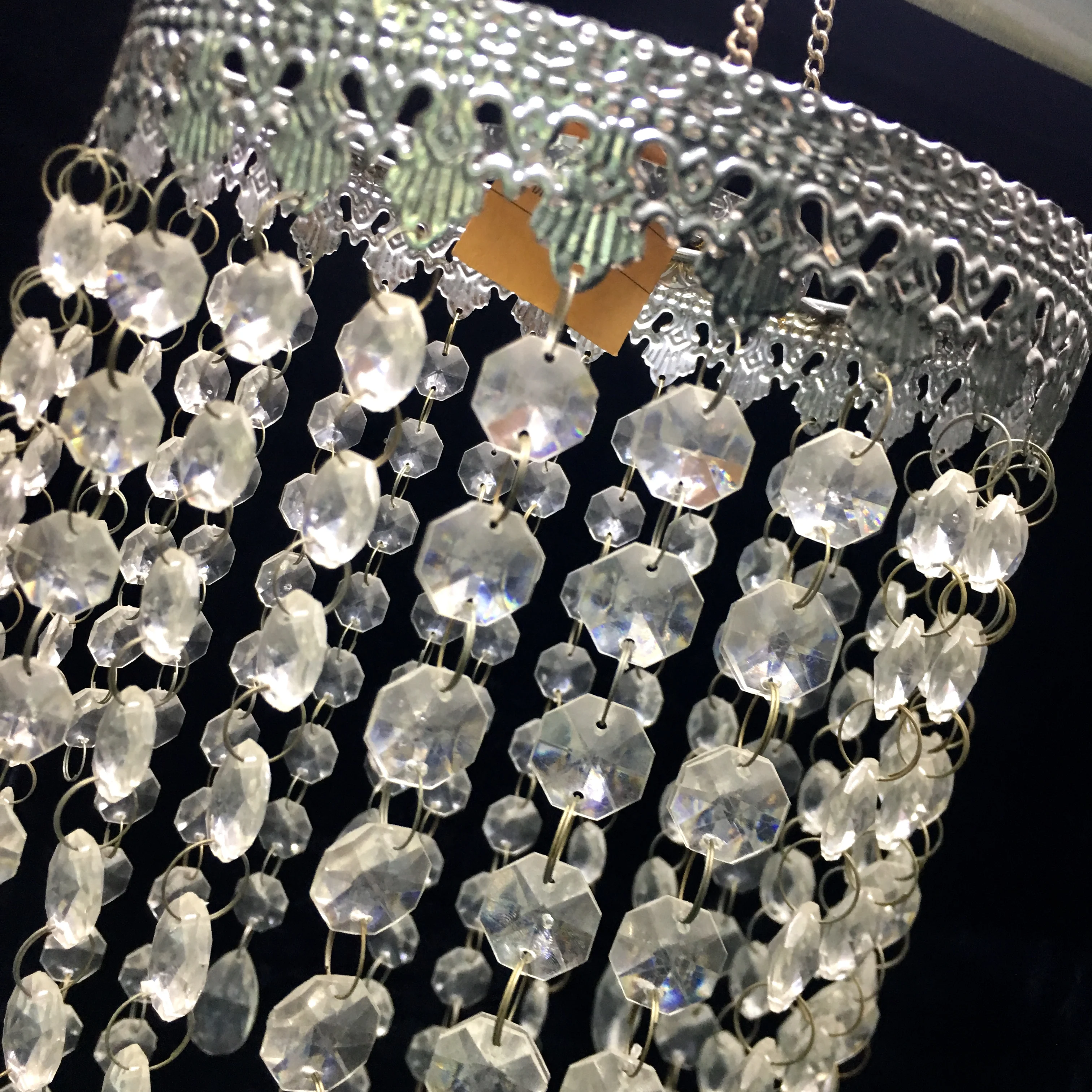 水晶窗帘婚礼装饰和家居装饰