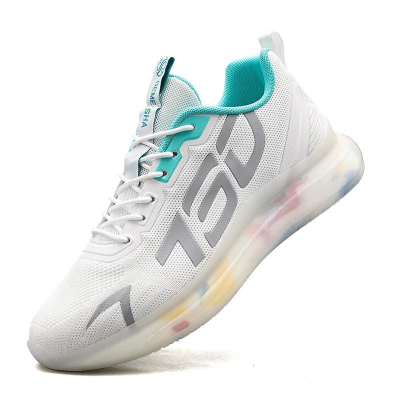 

2021 Summer Mesh light weight running shoes outdoor anti slip Walking Style shoes