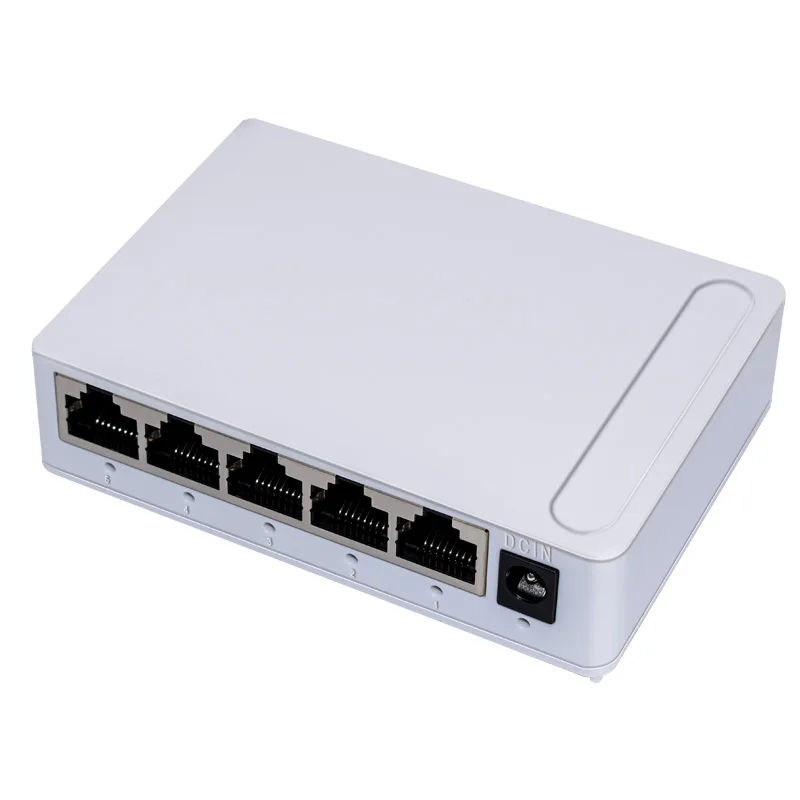 

5 Port 10/100/1000Mbps Fast Gigabit Ethernet Network Switch Supporting Auto-MDI/MDIX