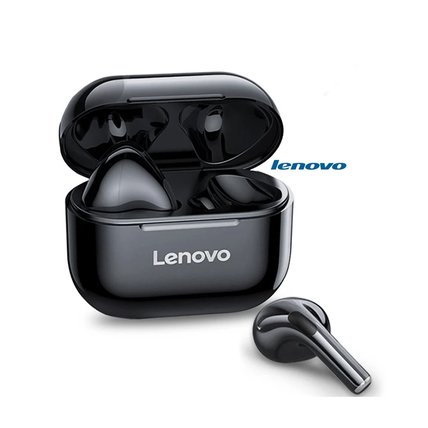 

Original TWS Earphones Lenovo Lp40 Earbuds Wireless Charging BoxStereo Waterproof Headsets With Noise Cancelling