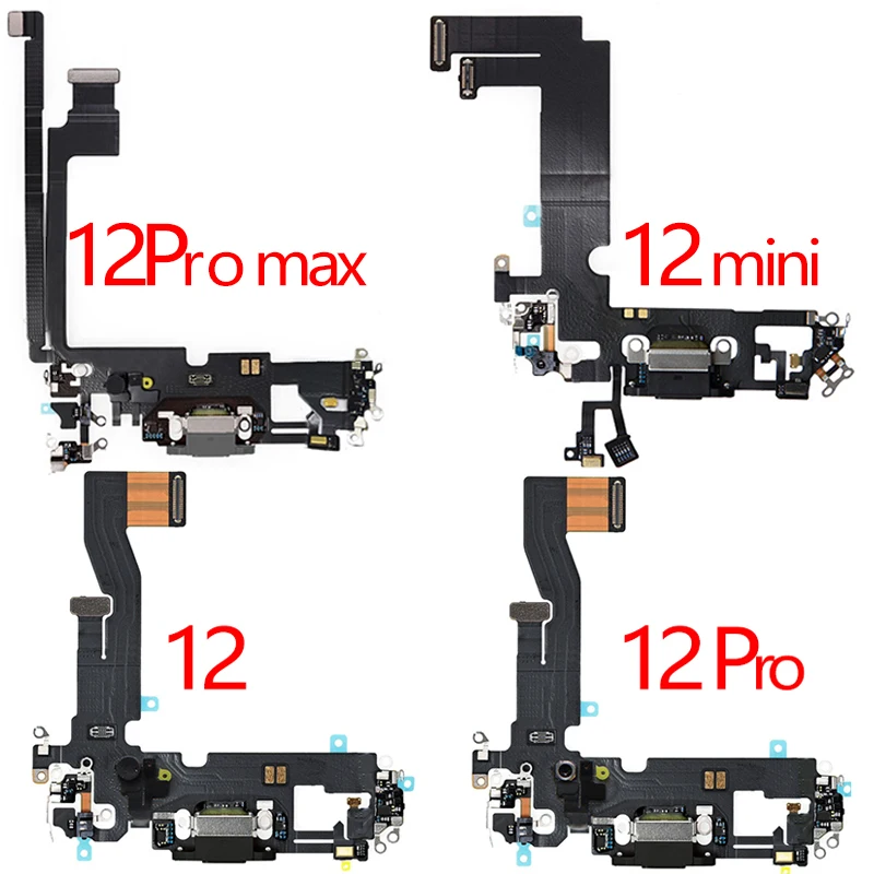 

For iphone flex 12 pro max 12 mini USB Dock Connector Charging Port Flex Cable Charger Plug for iphone 12 12 pro