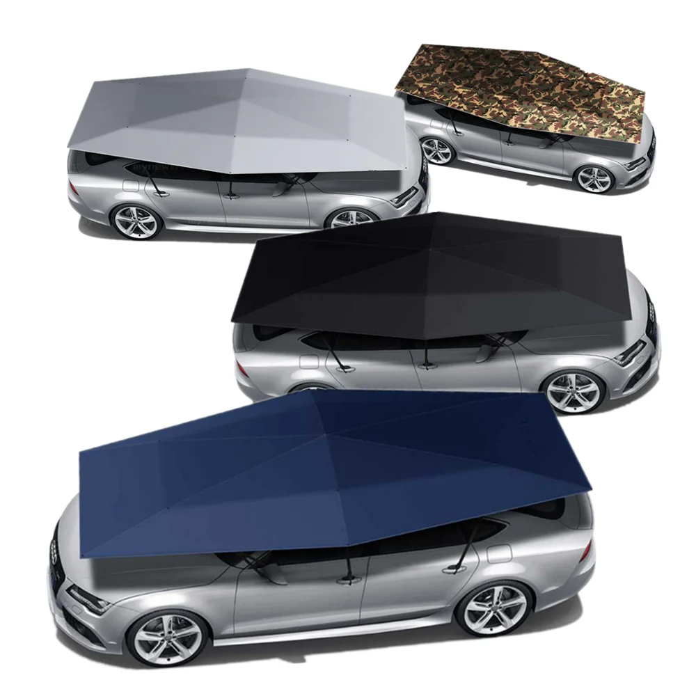 

[MARCH]4.2m 4.8m car roof shade cover automatic car umbrellas with remote control